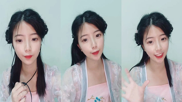 古装美女挺清新